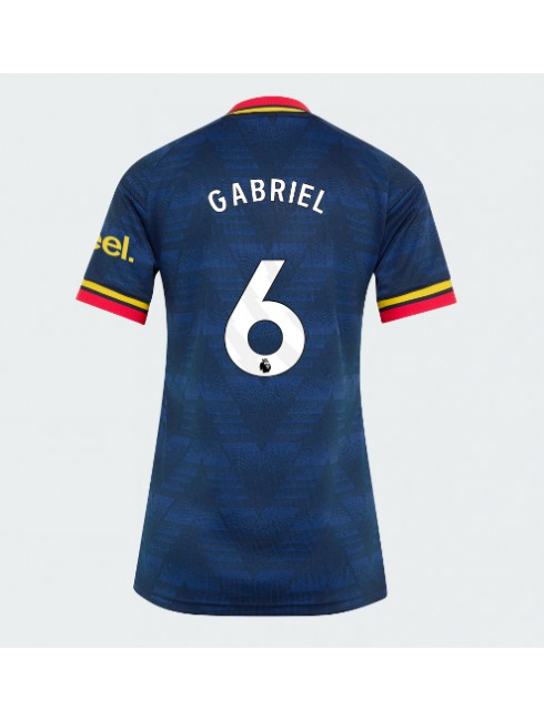 Zenske Futbalové oblečenie Arsenal Gabriel Magalhaes #6 2026-27 Krátky Rukáv - Preč Zenske Futbalové oblečenie Arsenal Gabriel Magalhaes #6 2026-27 Krátky Rukáv - Preč